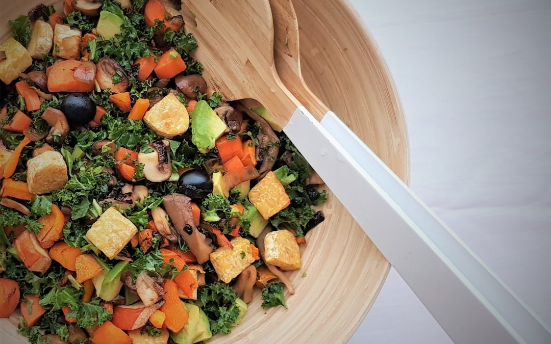BOERENKOOL TEMPEH SALADE